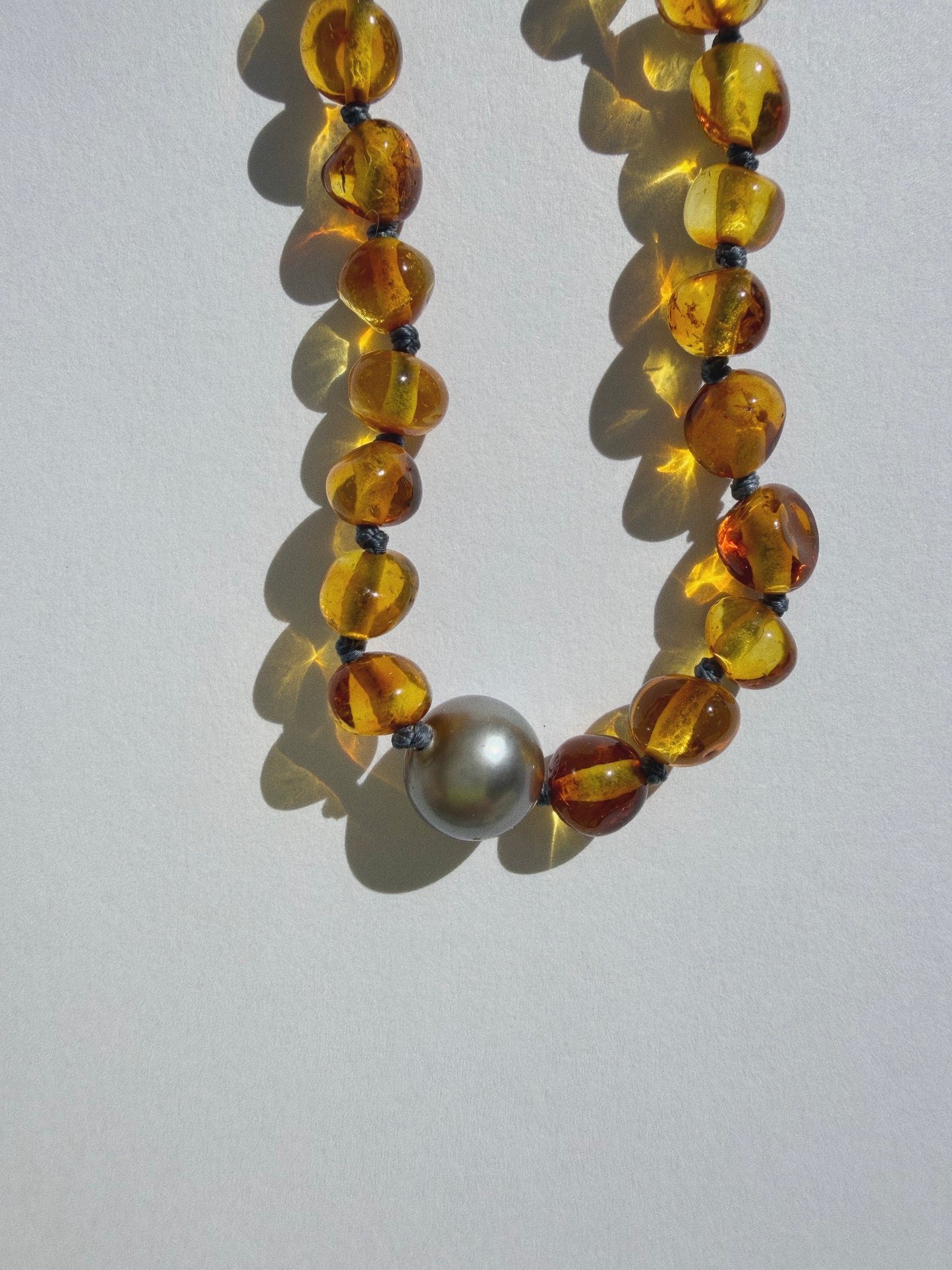 BALTIC AMBER TEETHING NECKLACE