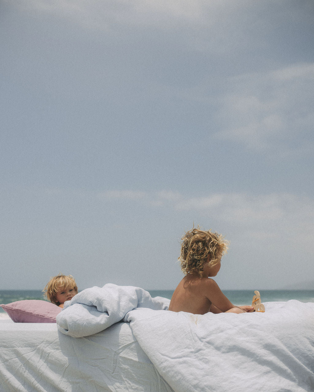 Summer Sky Fitted Sheet
