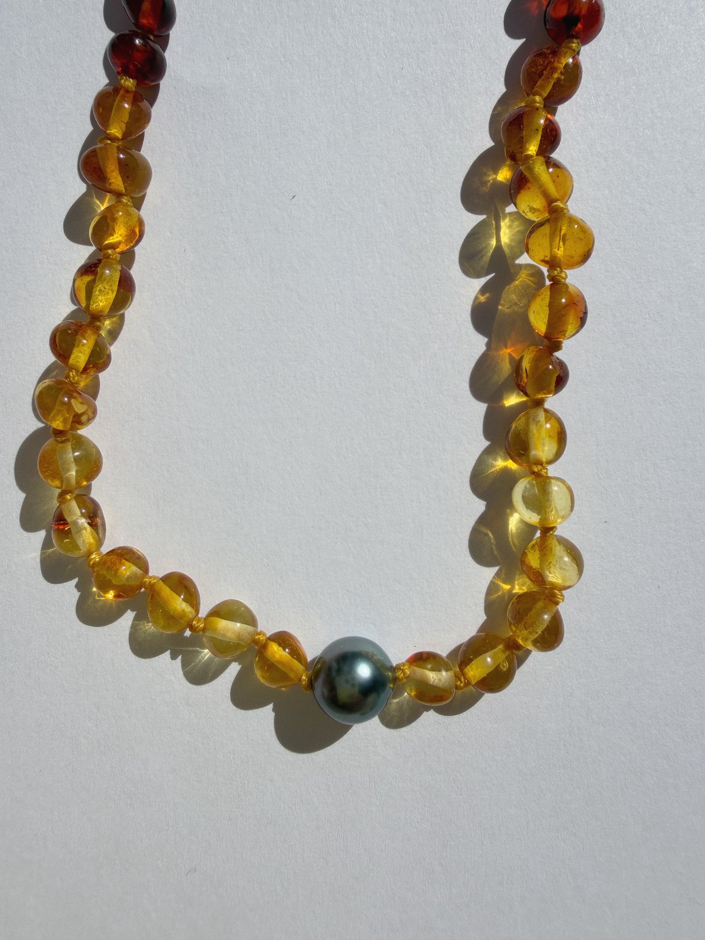 BALTIC AMBER TEETHING NECKLACE