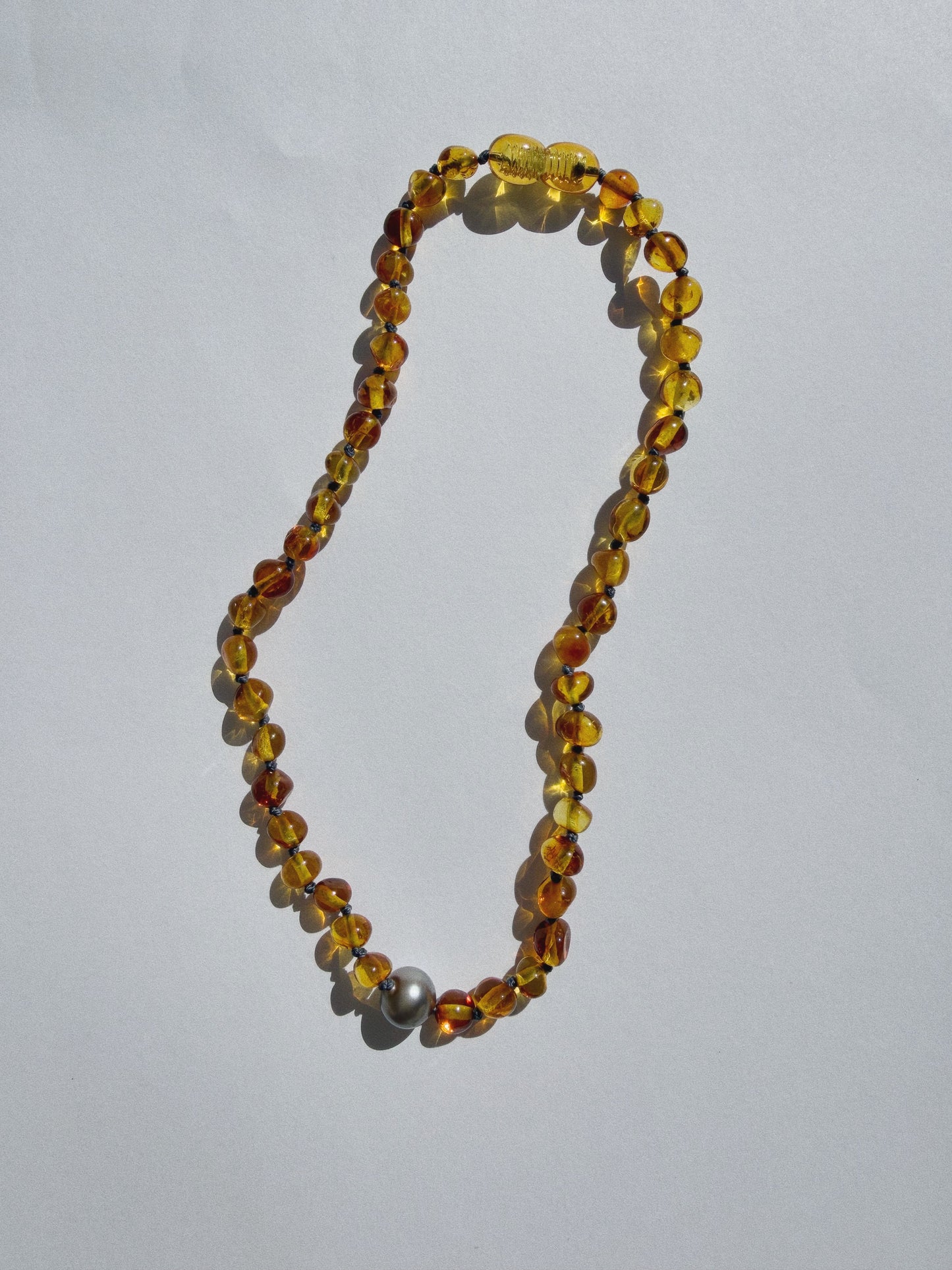 BALTIC AMBER TEETHING NECKLACE