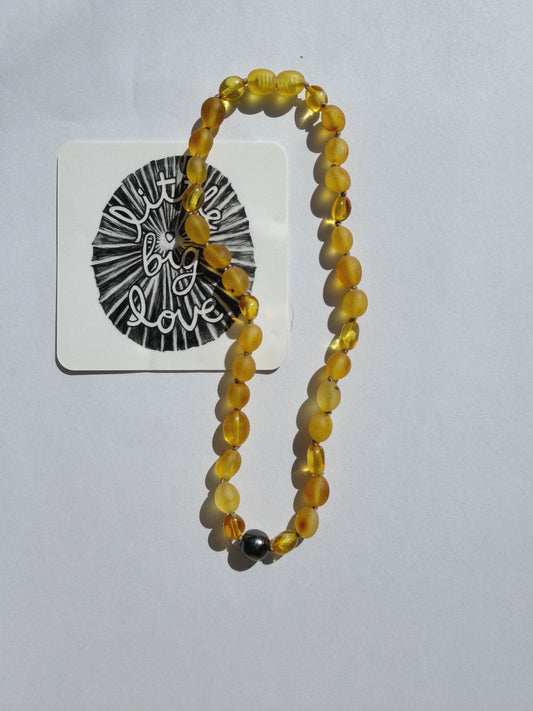 BALTIC AMBER TEETHING NECKLACE
