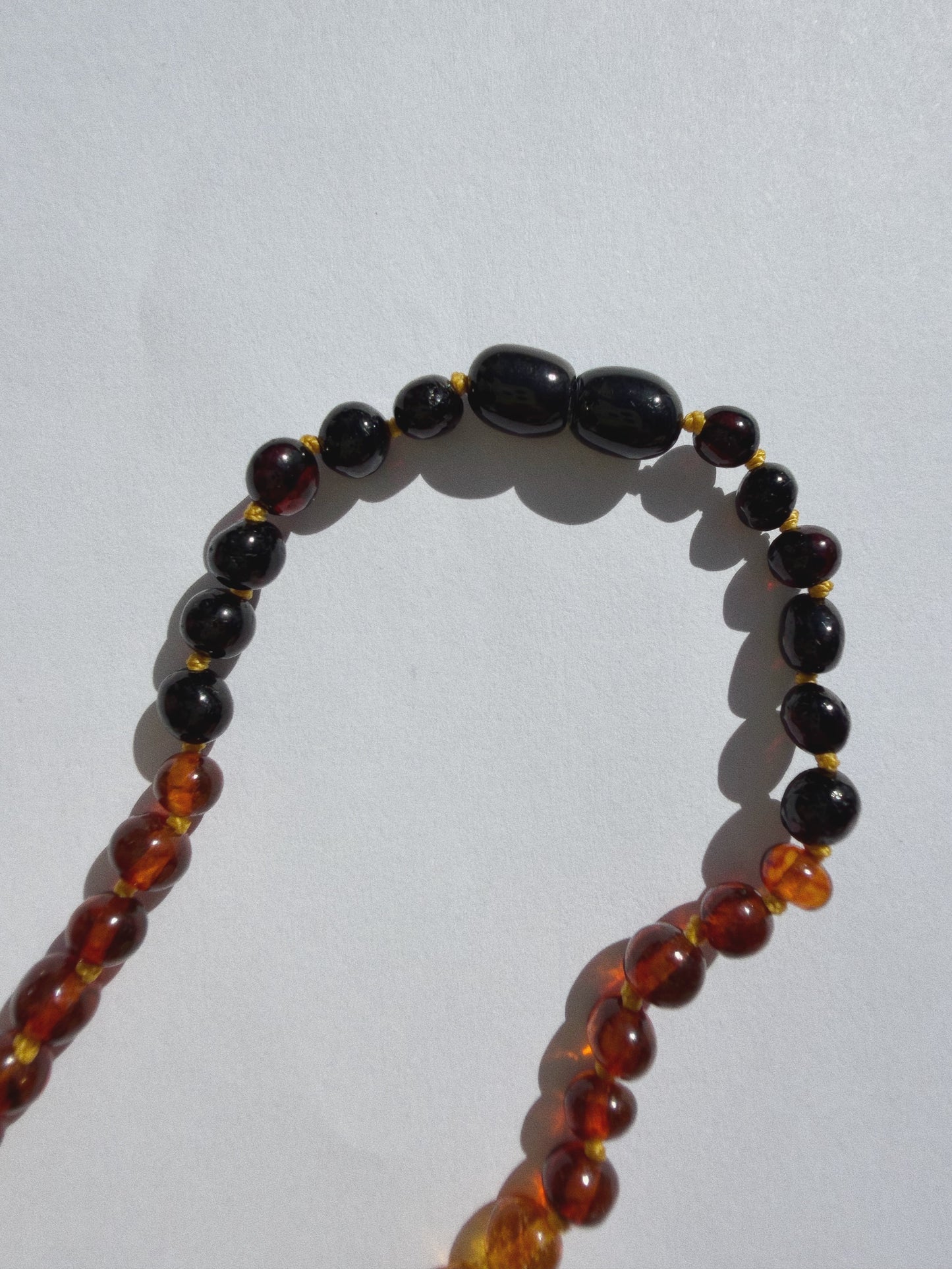 BALTIC AMBER TEETHING NECKLACE