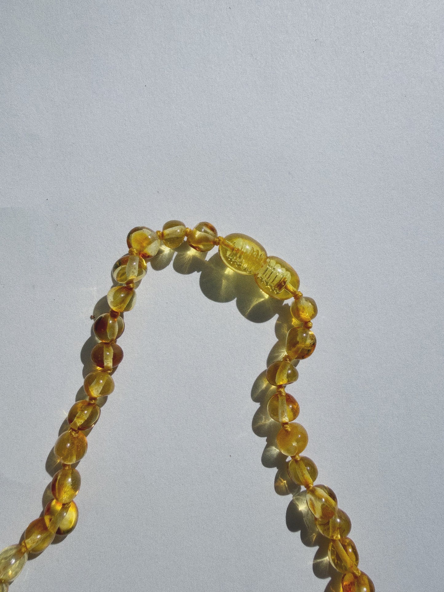 BALTIC AMBER TEETHING NECKLACE