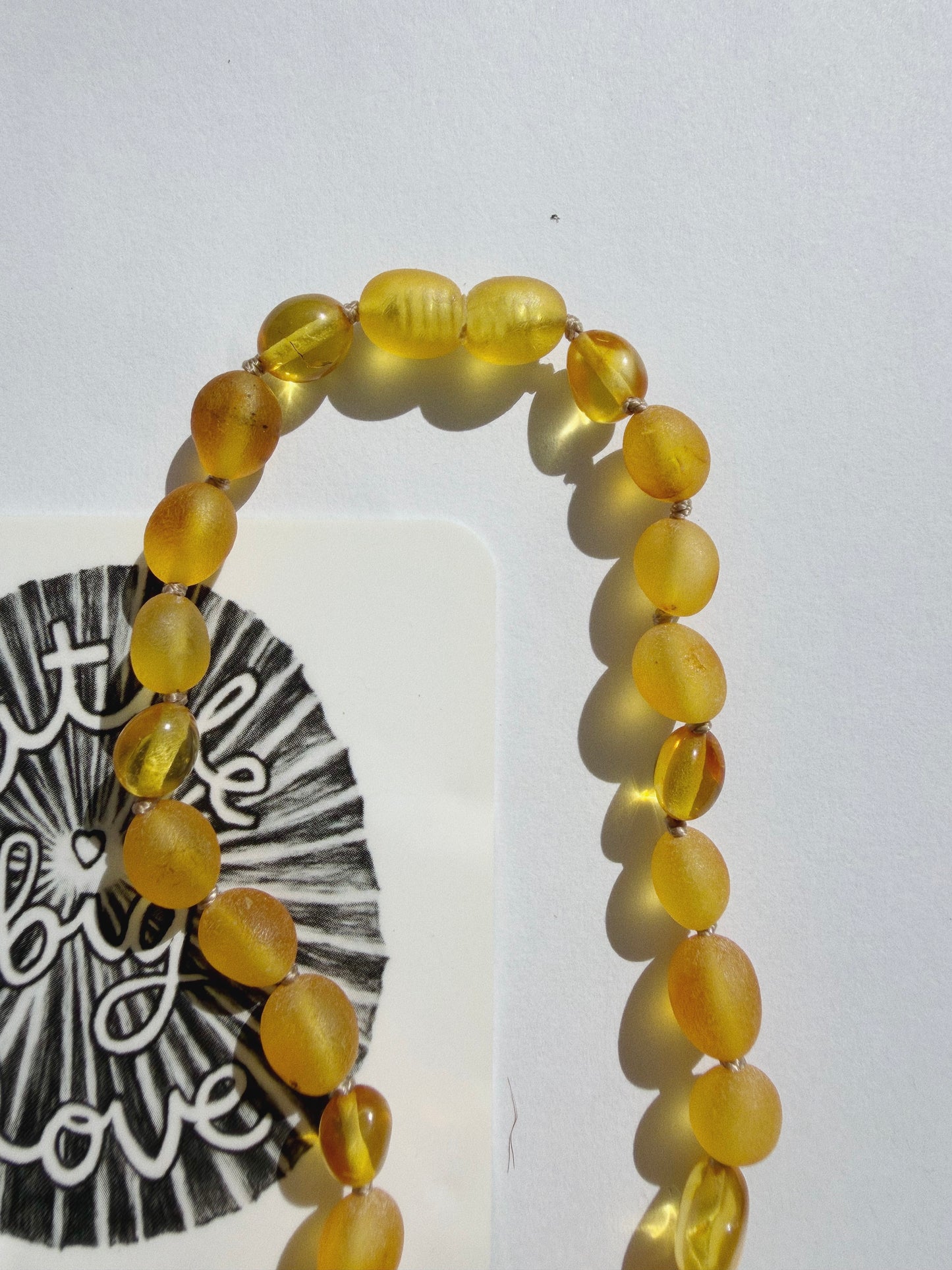 BALTIC AMBER TEETHING NECKLACE