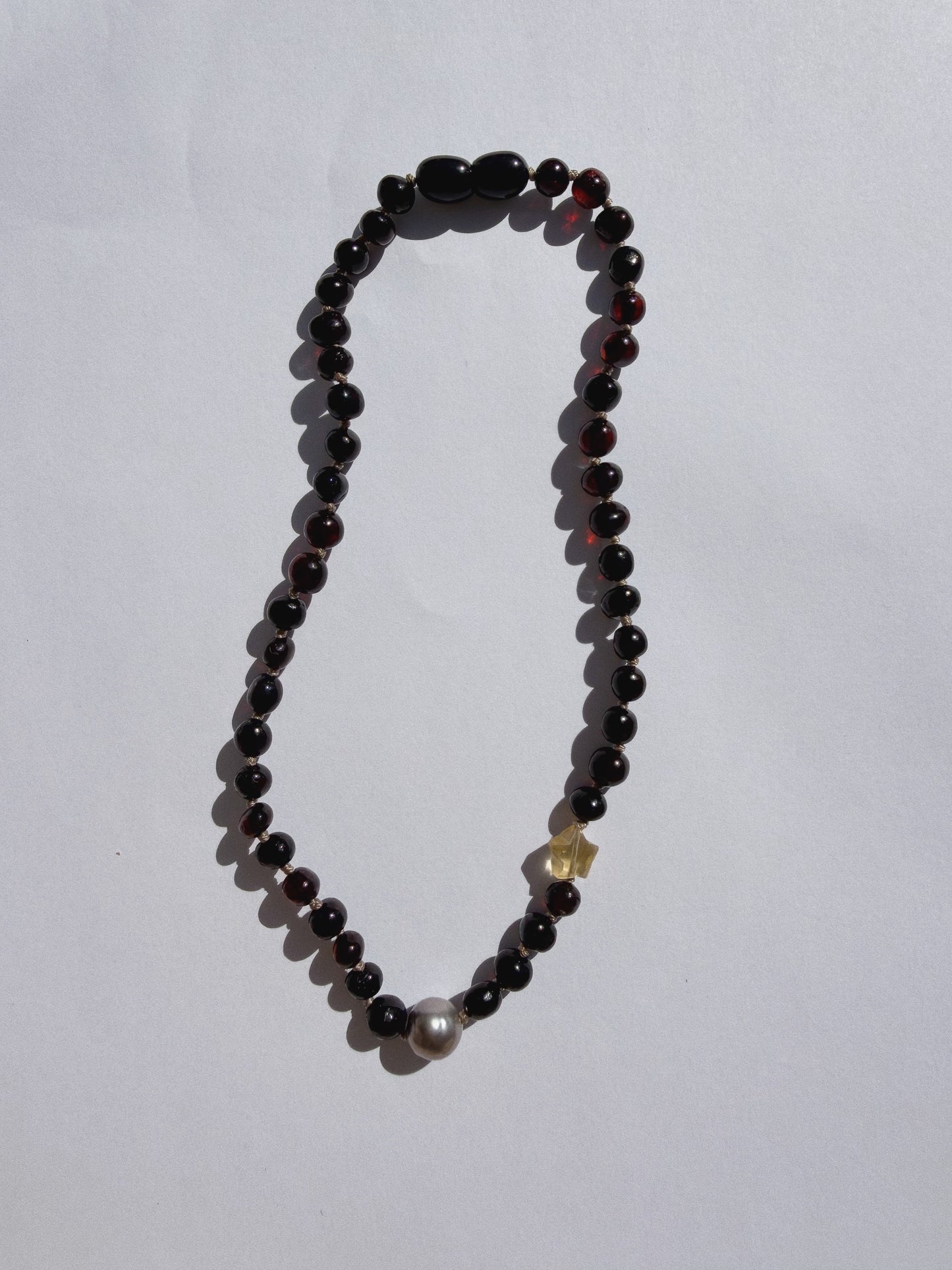 BALTIC AMBER TEETHING NECKLACE