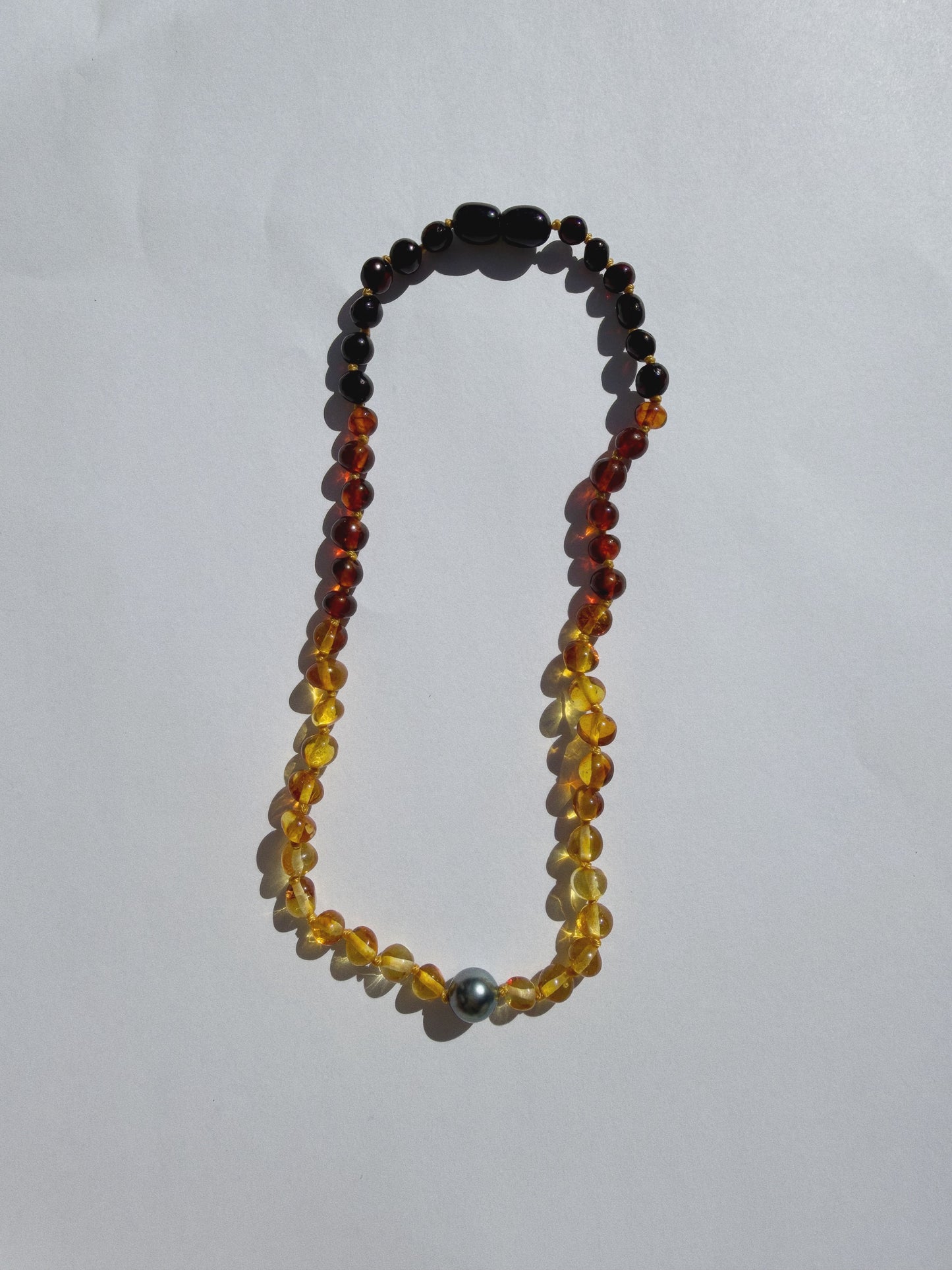 BALTIC AMBER TEETHING NECKLACE