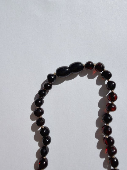 BALTIC AMBER TEETHING NECKLACE